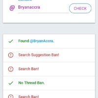 Shadowban.eu Censorship results for my account early 2019